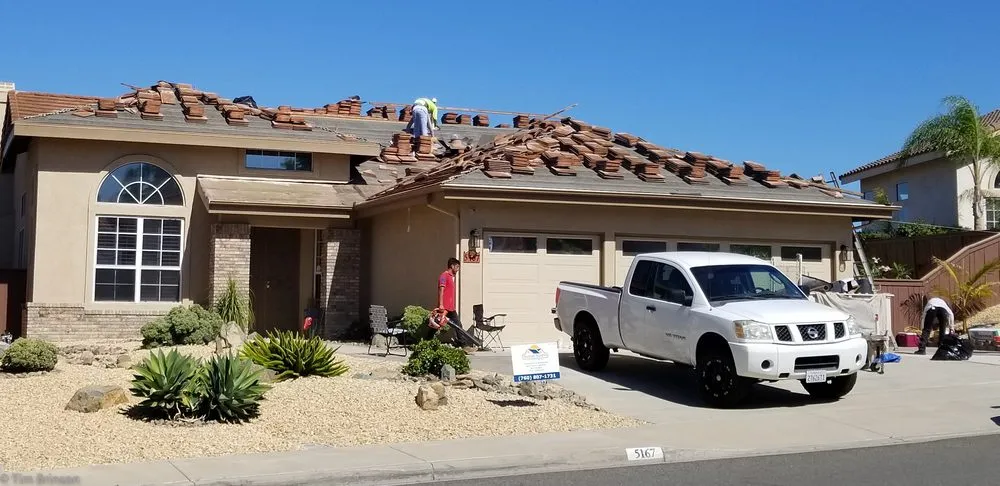 Slide of Davalos Roofing