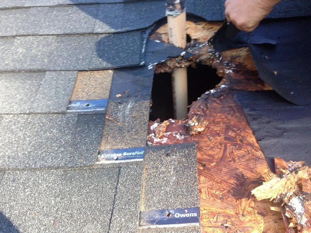 Slide of Dave Clark Roofing