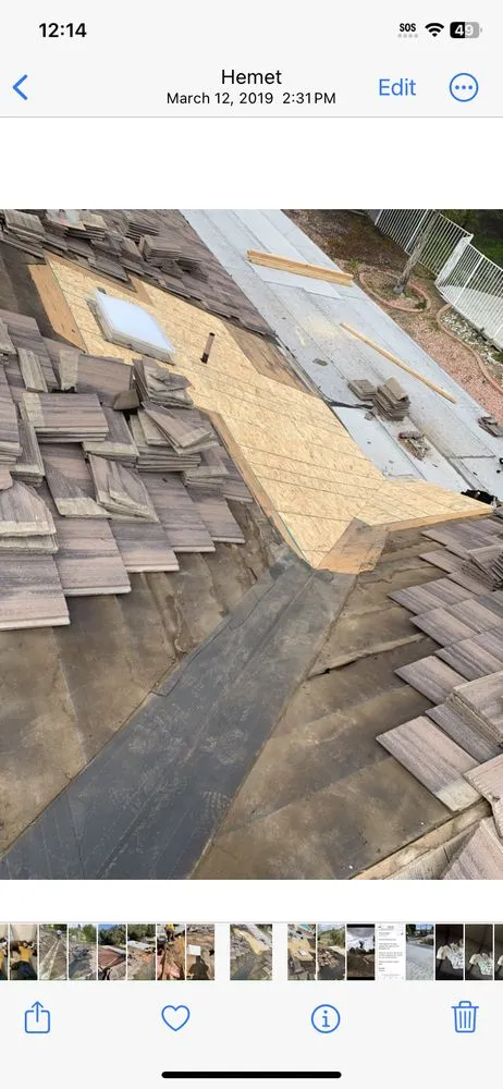 Slide of Dave Kennedy Roofing