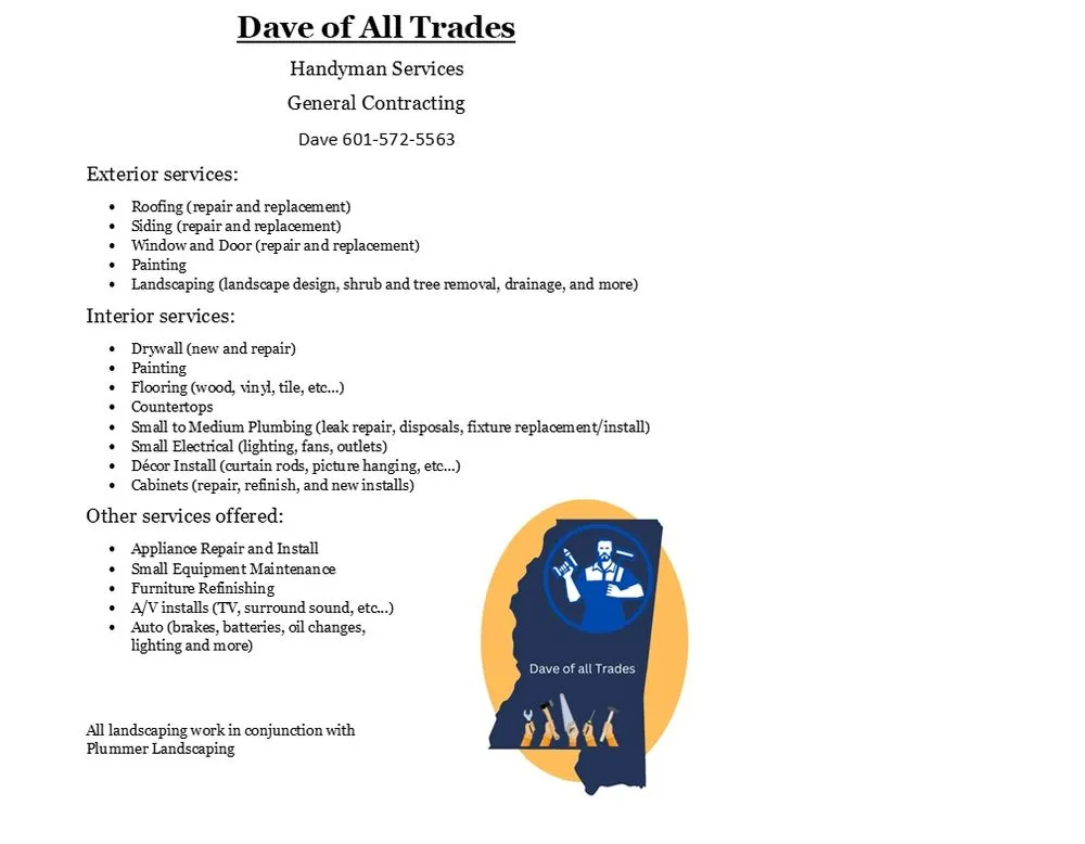 Slide of Dave Of All Trades