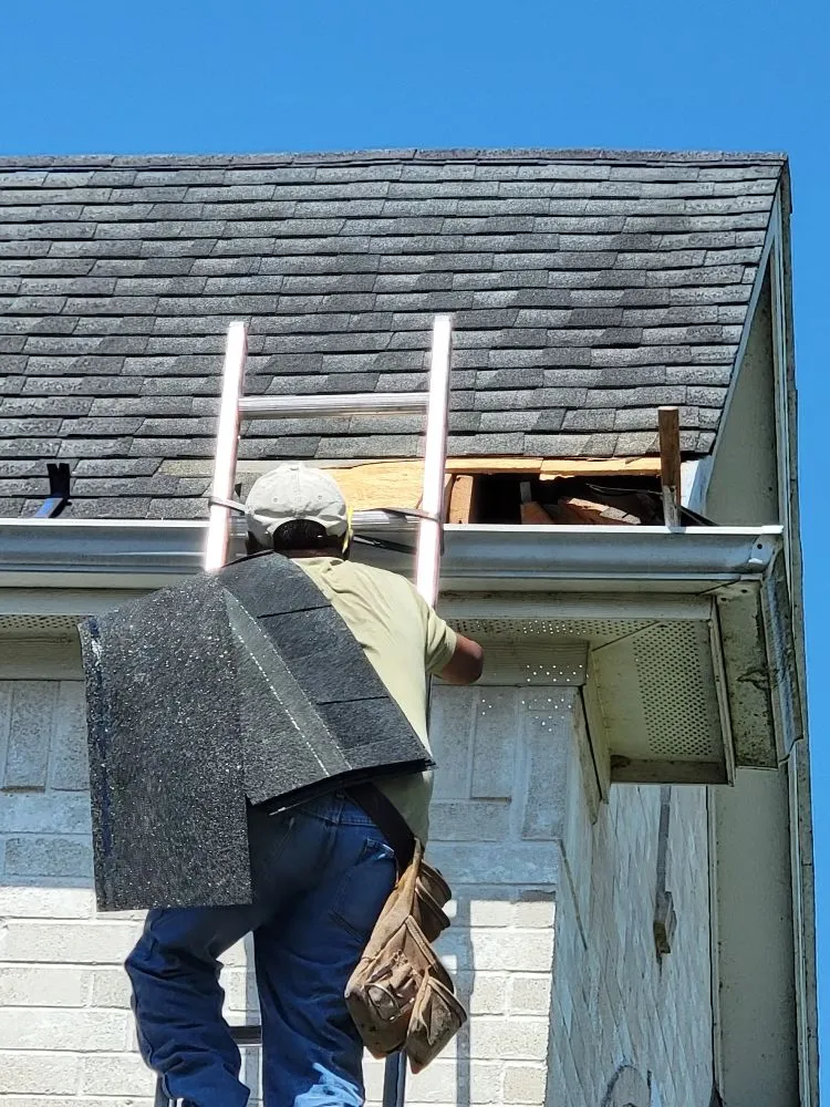 Slide of Dave's Discount Roofing