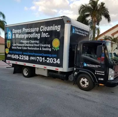 Dave's Pressure Cleaning and Waterproofing Inc. Logo