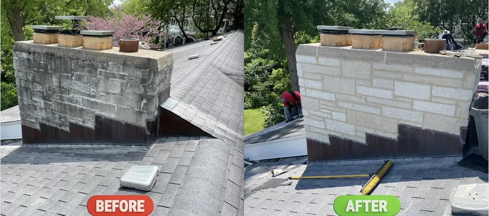 Slide of Dave's Roofing - Tuckpointing - Windows