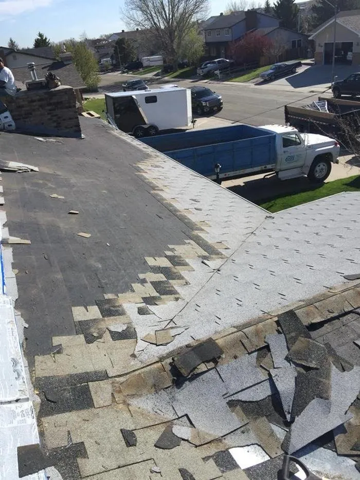 Slide of Daves Roofing