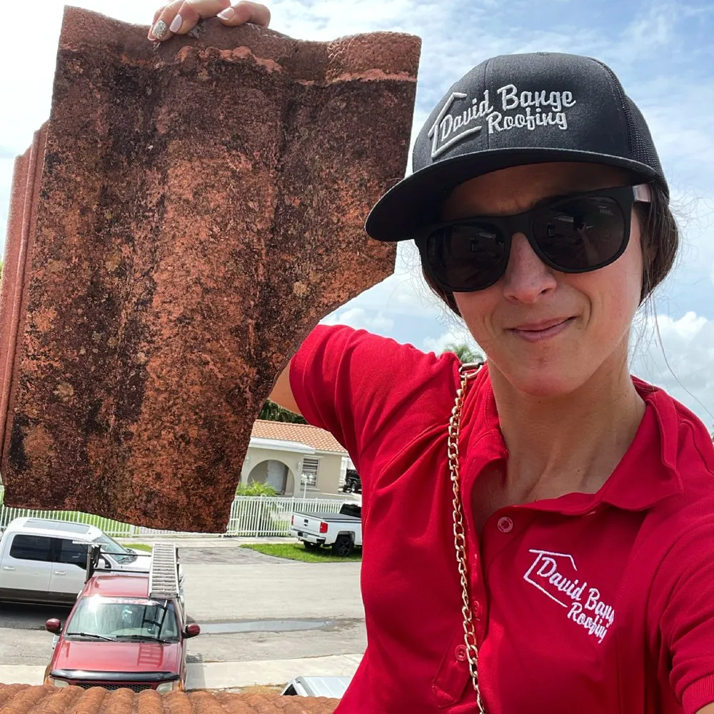 Slide of David Bange Roofing