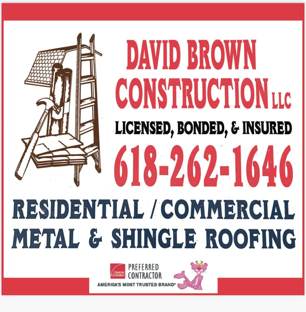 Trusted shingle roofing service experts serving West Salem, IL - David Brown Construction