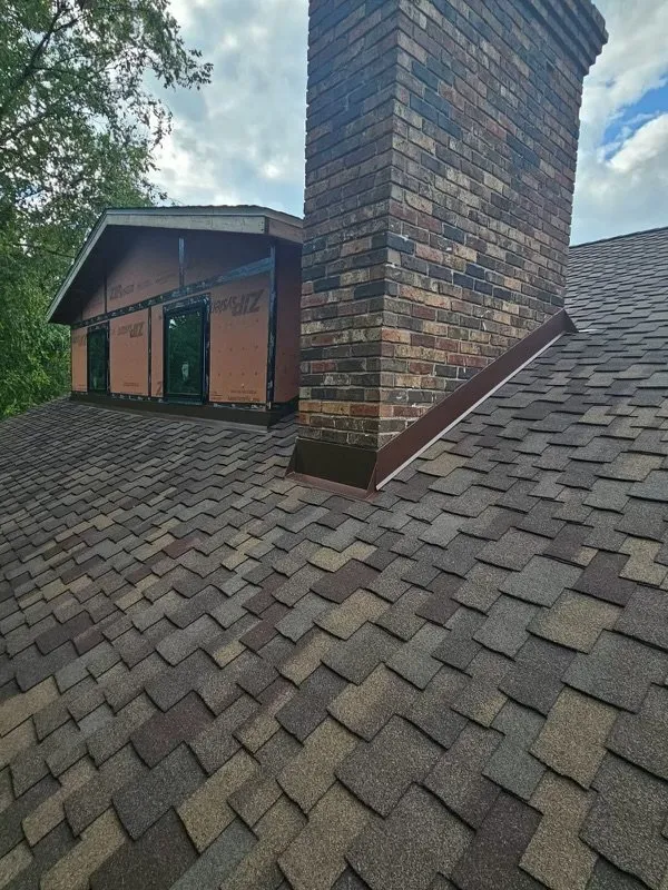 Emergency roof replacement in West Salem, IL by David Brown Construction