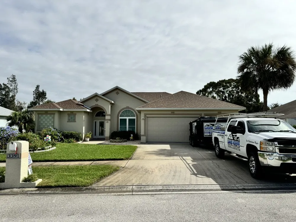 Slide of David Keefe Roofing