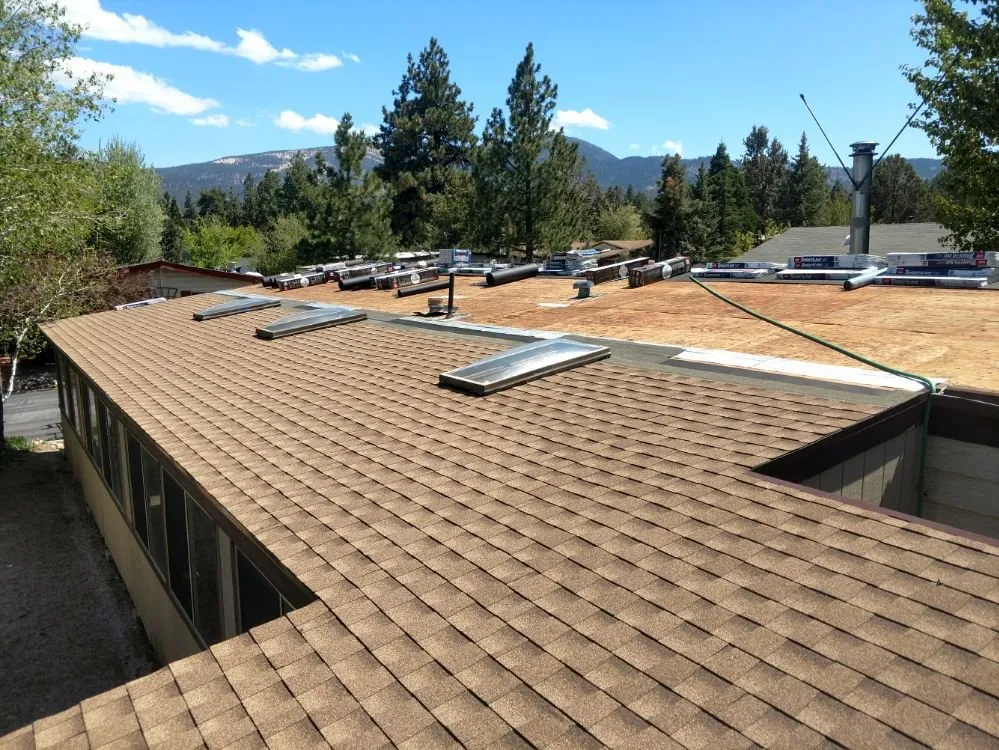 Top-rated flat roof repair near you in Sugarloaf, CA by David Quijas Roofing