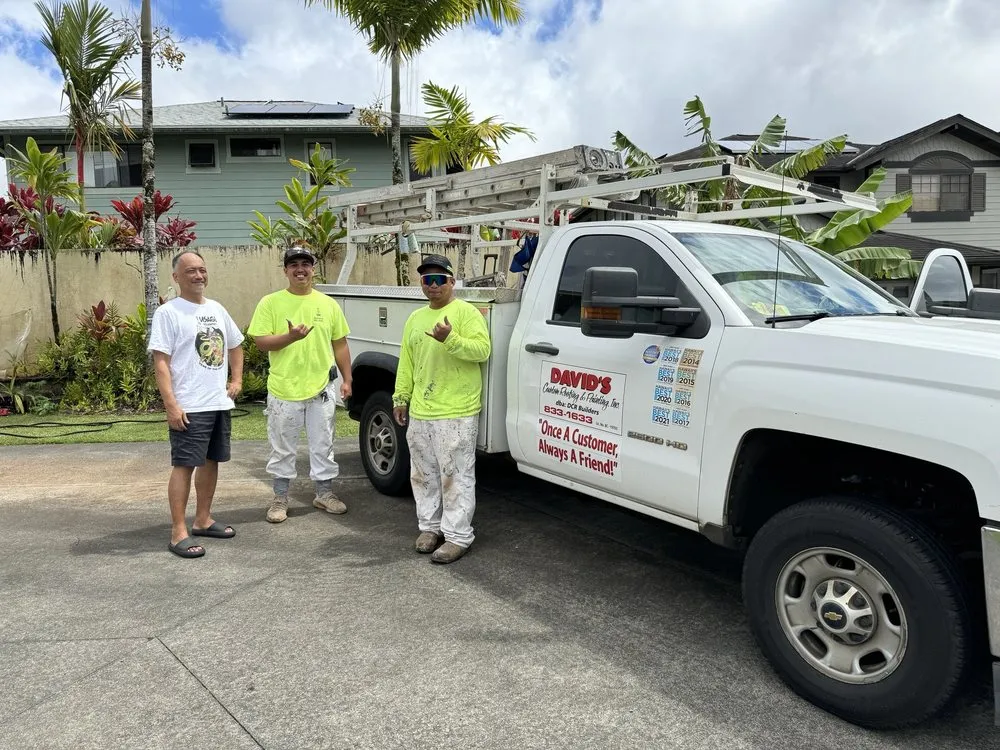 Slide of David's Custom Roofing & Painting