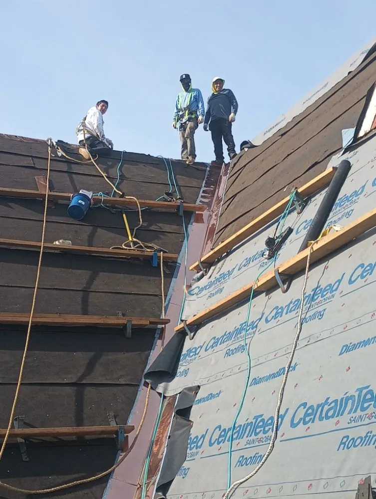 Slide of David's Roofing