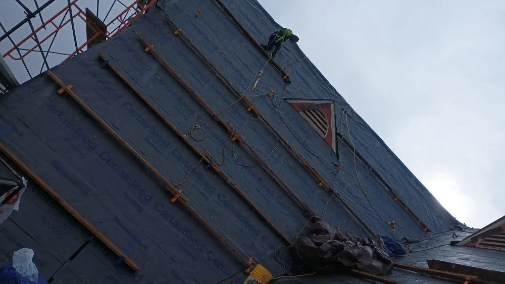 Slide of David's Roofing