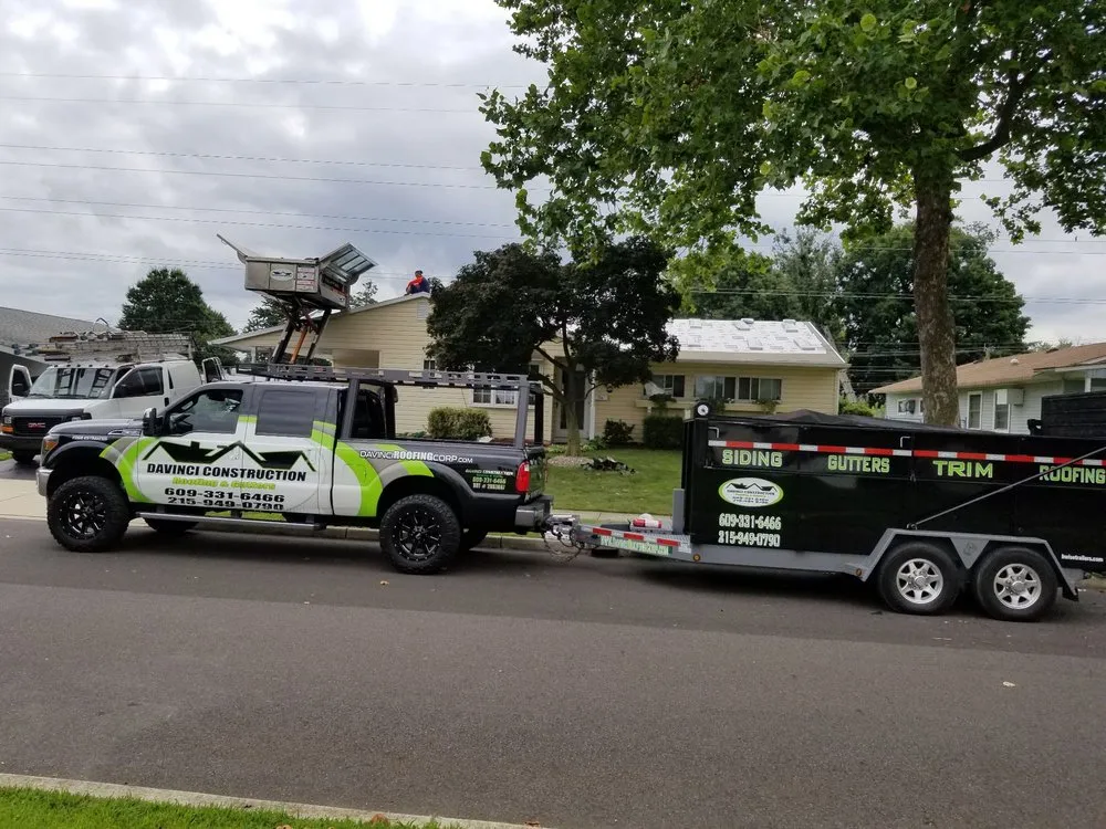 Local roof leak repair near you in Fariless Hills, PA by DaVinci Construction