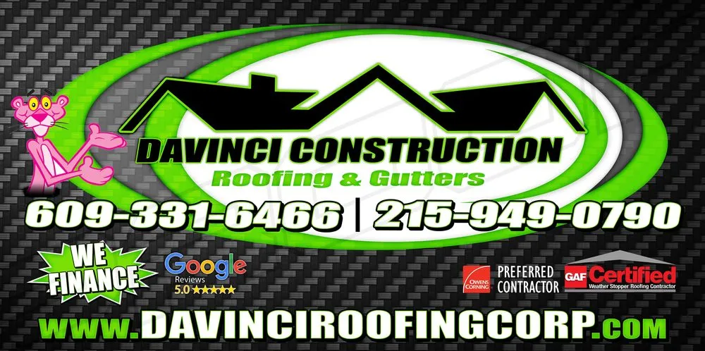 Emergency roof installation after storm damage in Fariless Hills, PA by DaVinci Construction
