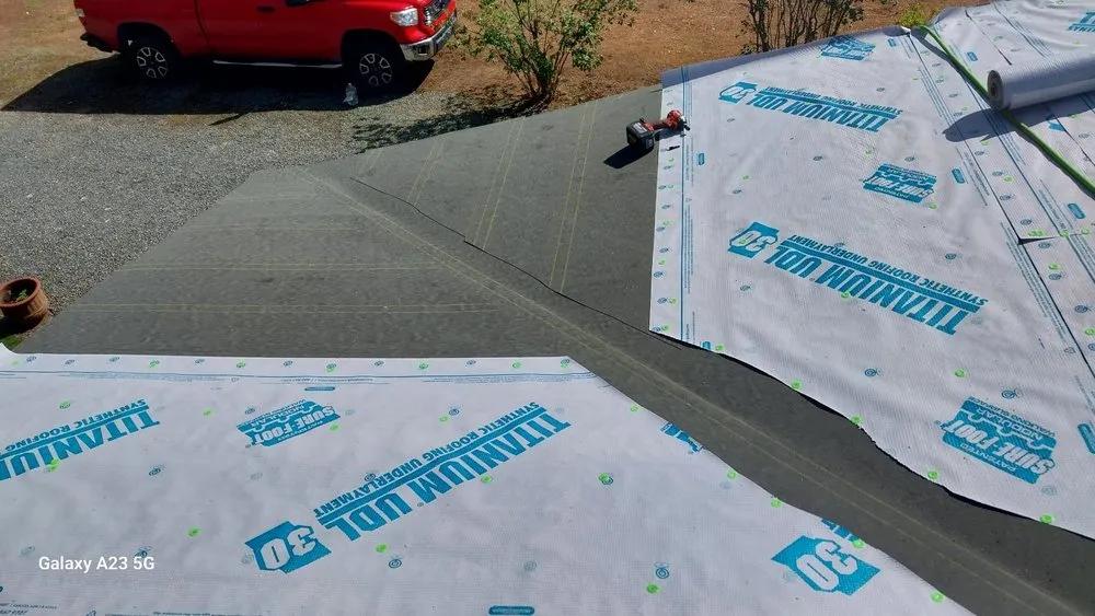 Slide of Davis Roofing and Construction