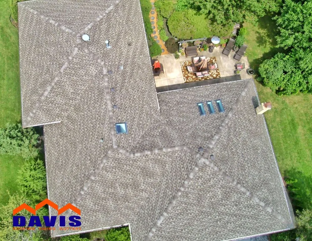 Slide of Davis Roofing