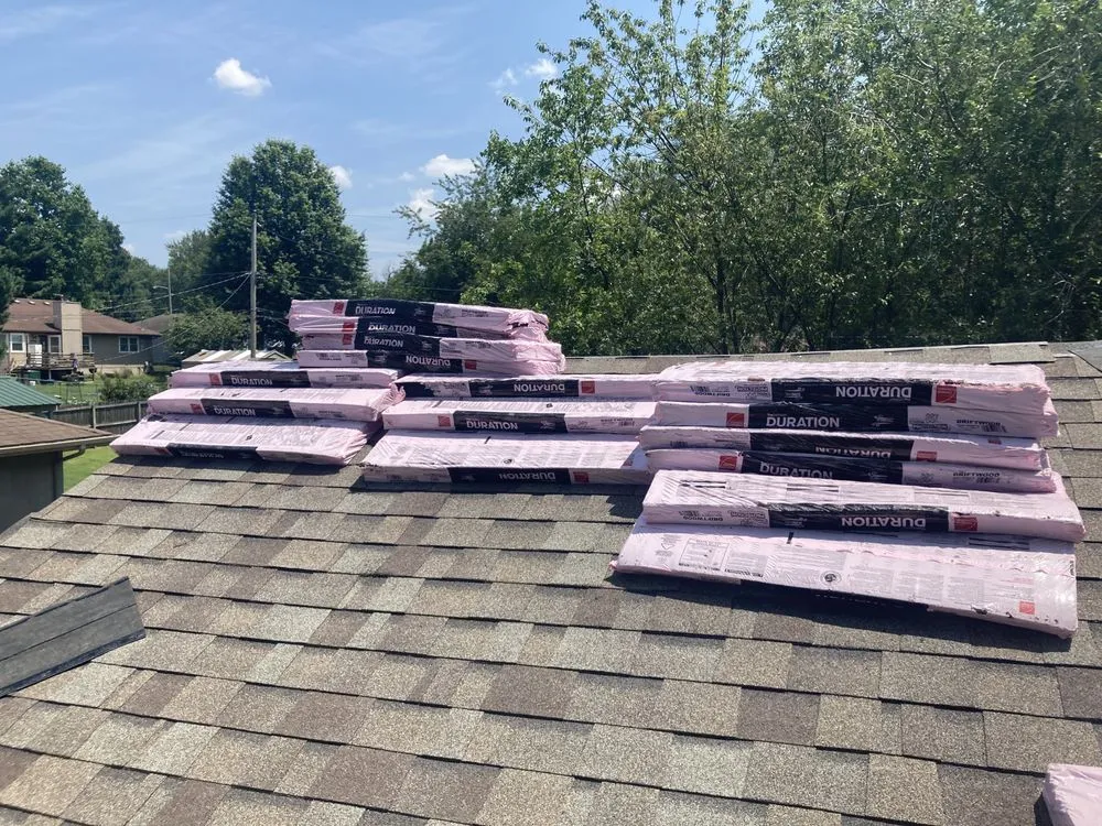 Licensed residential roofing service for fast service in Brighton, MO by Dawson And Son Roofing