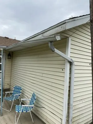 Dayton spouting & siding Logo