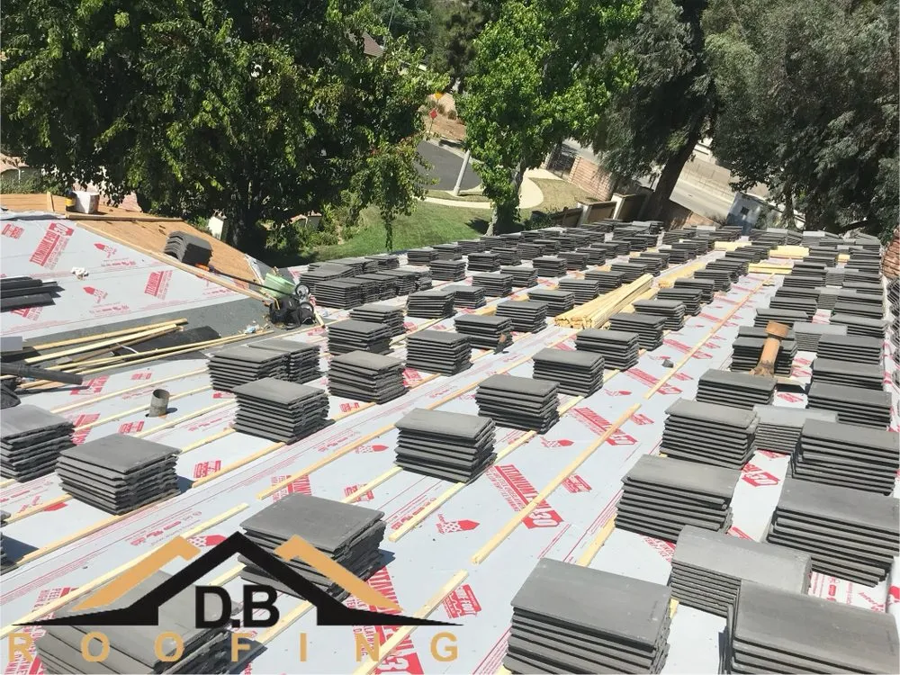 Professional residential roofing service in Valley Village, CA by D.B Roofing