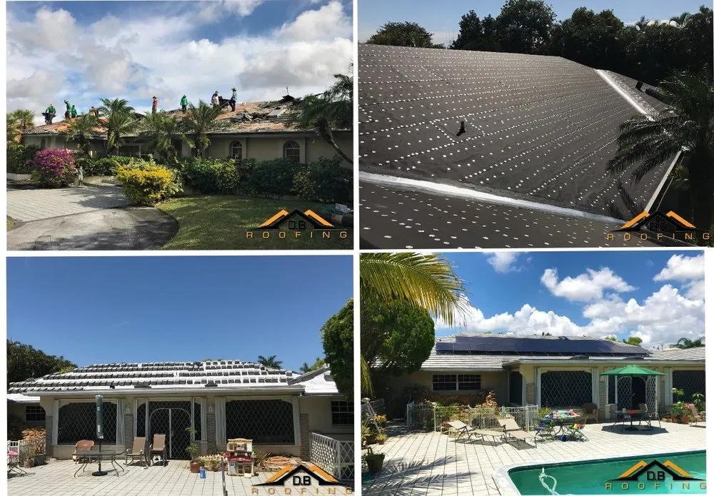 Emergency storm damage roof repair after storm damage in Valley Village, CA by D.B Roofing