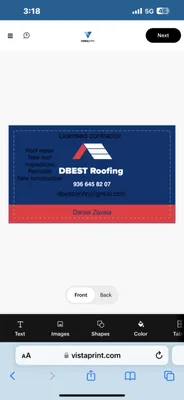 DBest Roofing Logo