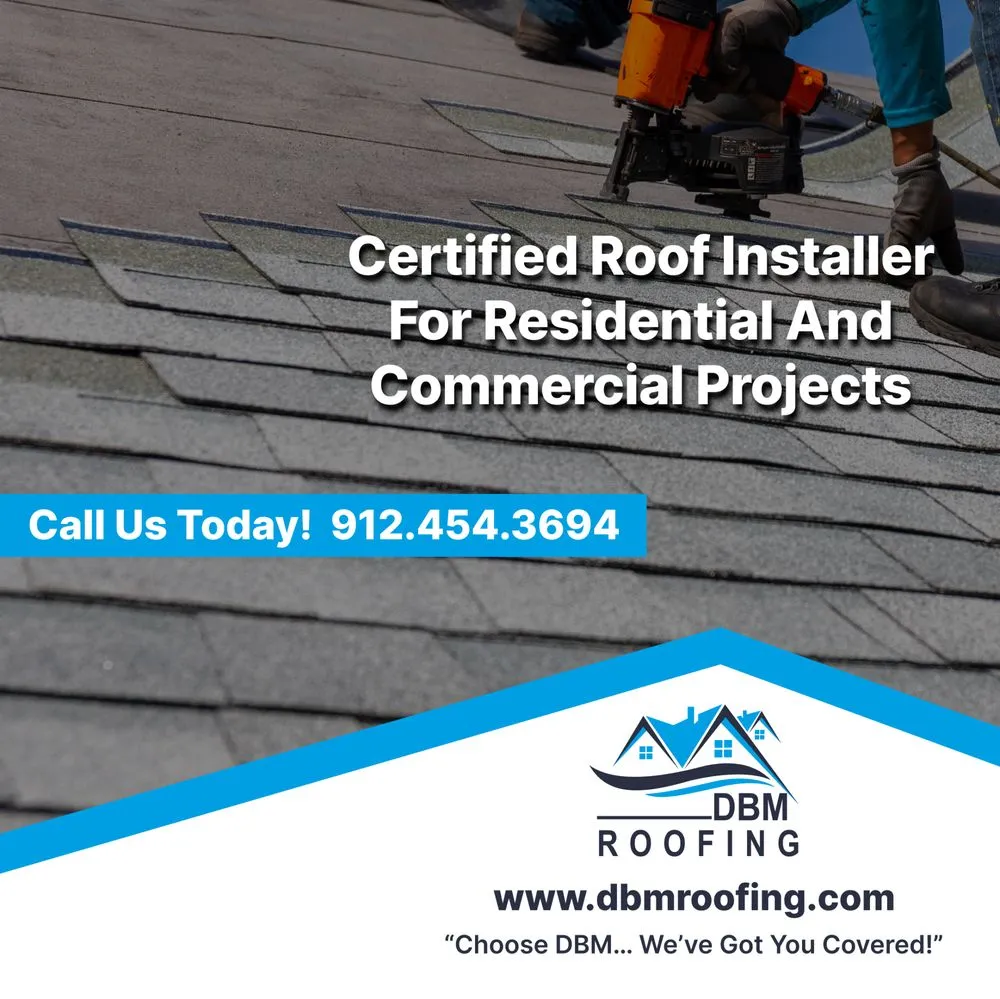 Slide of DBM Roofing