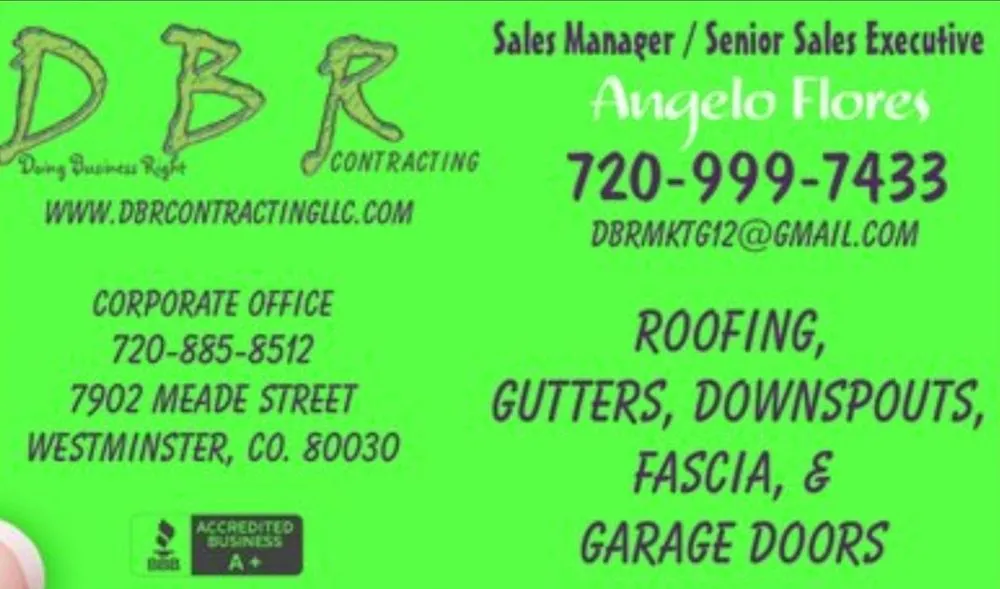 Slide of DBR Contracting