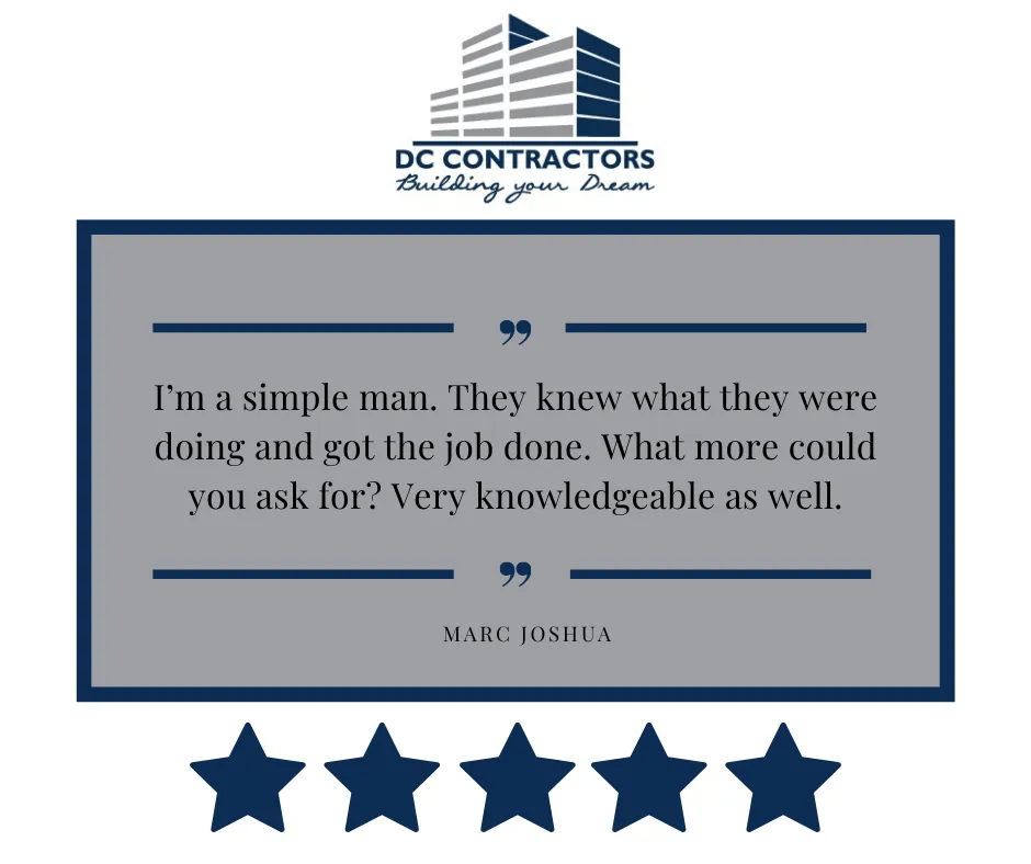 Slide of DC Contractors