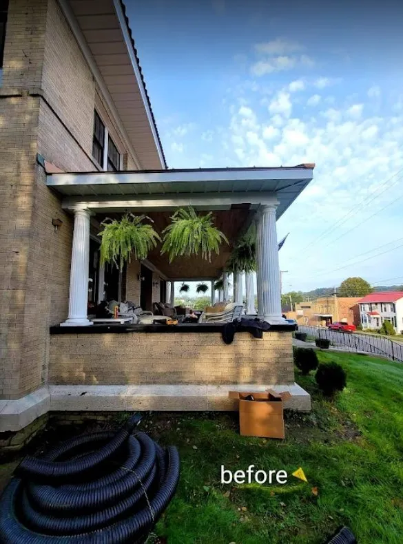 Slide of DDF Seamless Gutters & Construction