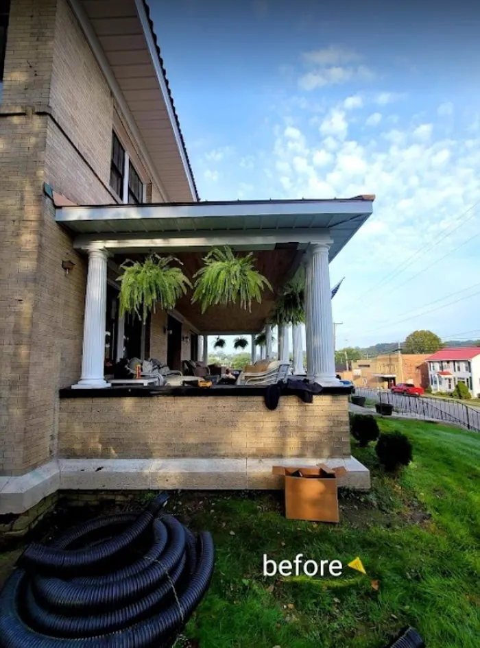 Slide of DDF Seamless Gutters & Construction