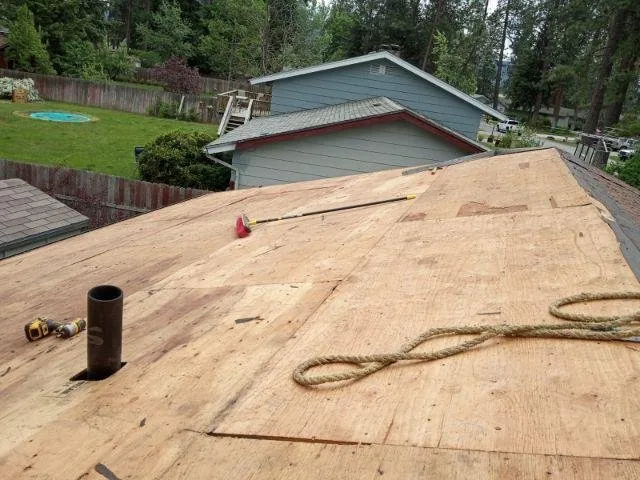 Slide of De Falco’s Roofing