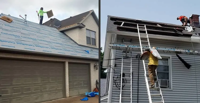 Slide of De Los Santos Roofing and Construction