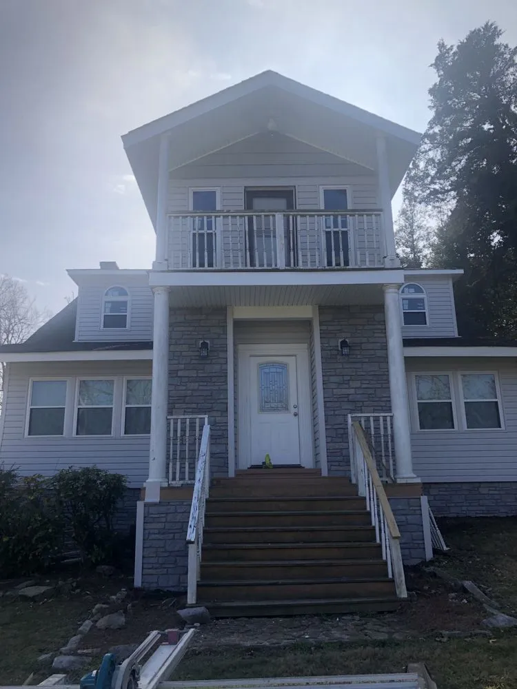 Emergency storm damage roof repair in Bon Aqua, TN by DE Parker Home Improvements