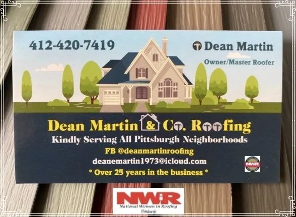 Slide of Dean Martin Roofing