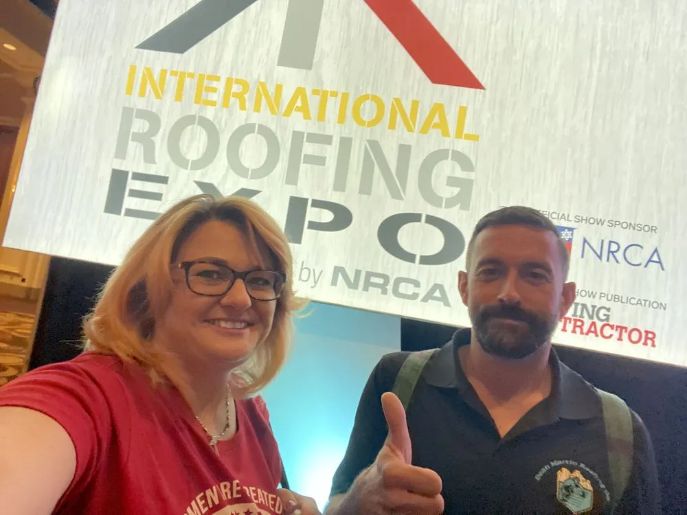 Slide of Dean Martin Roofing