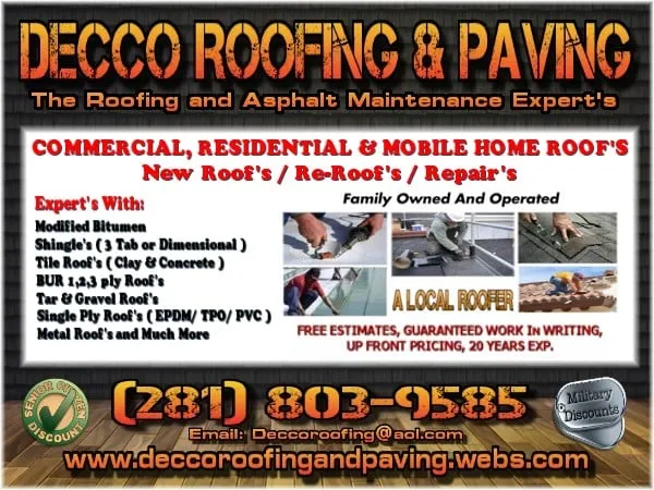 Slide of Decco Roofing & Paving