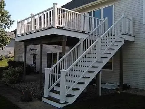 Reliable storm damage roof repair in Morley, MI - Deck and Design by Wood