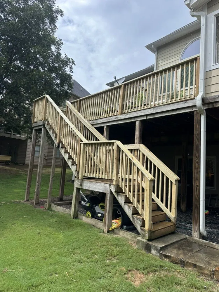 Slide of Deck Builders Tyler