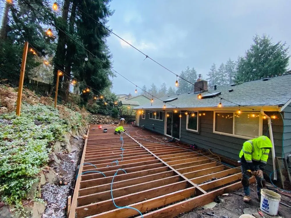 Slide of Decking Force Construction