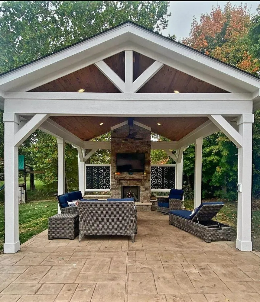 Slide of Deer Creek Construction