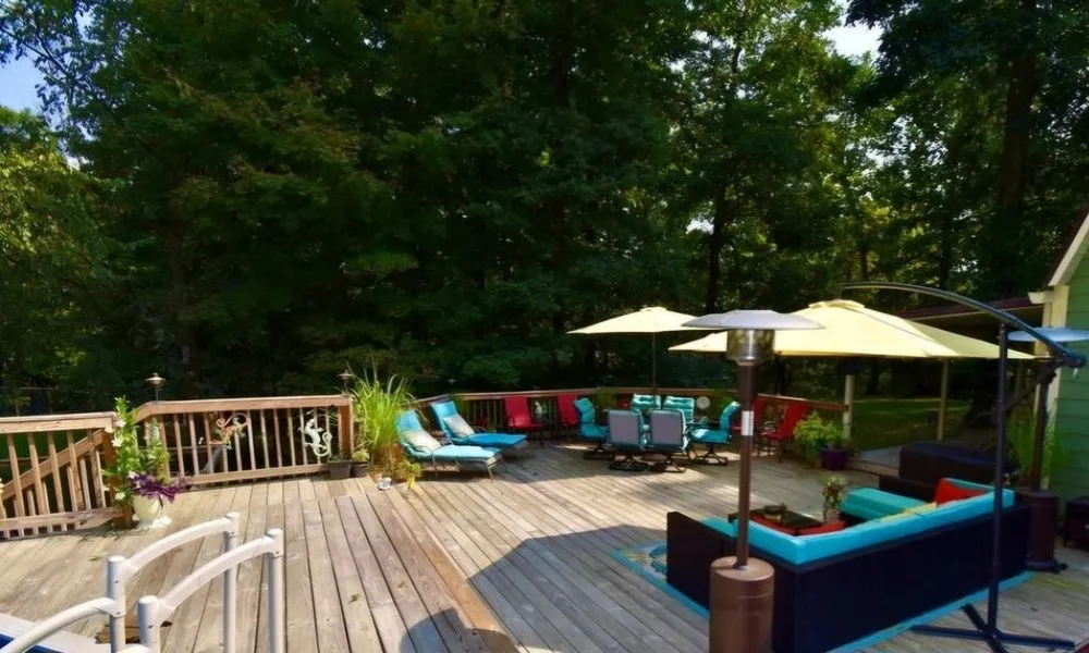 Slide of Deer Creek Construction