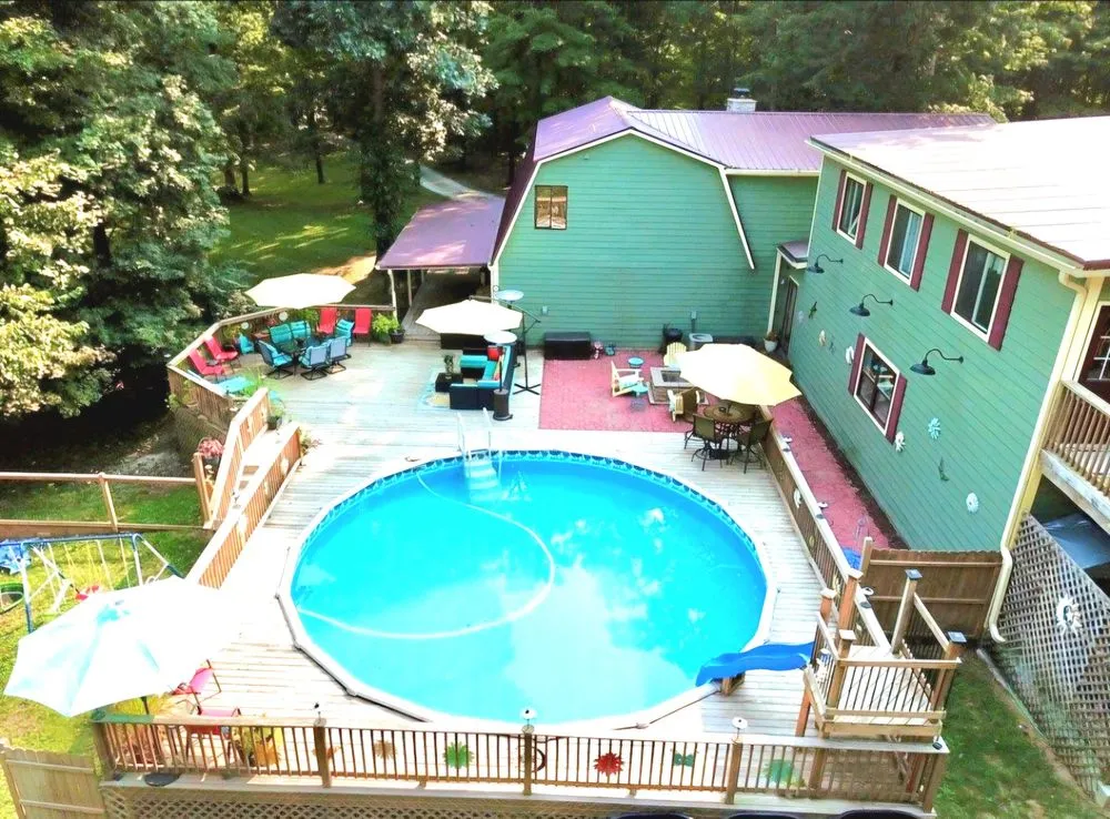 Slide of Deer Creek Construction