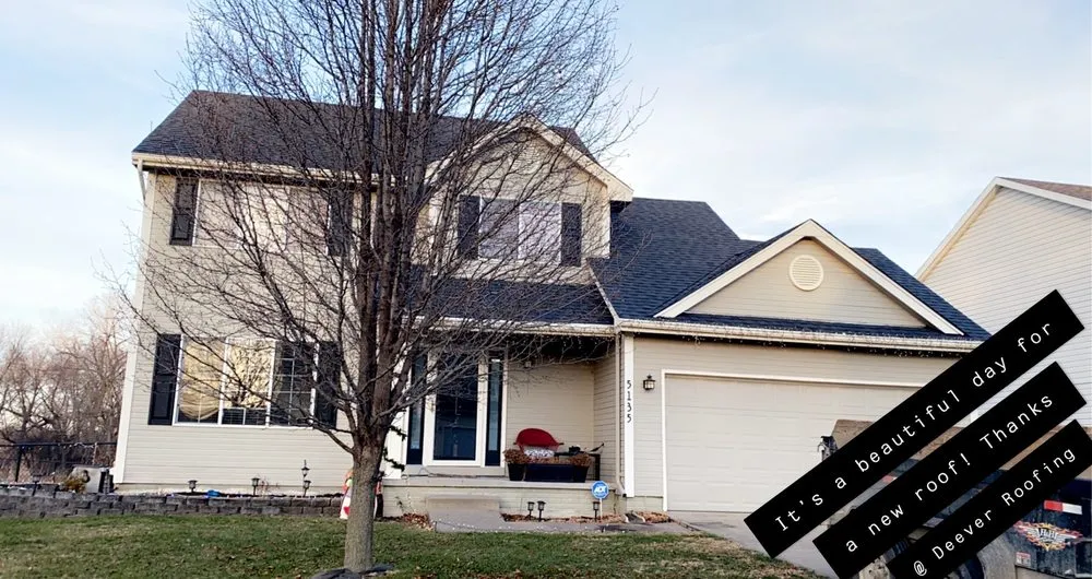 Slide of Deever Roofing