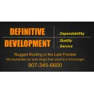 Slide of Definitive Construction and Roofing