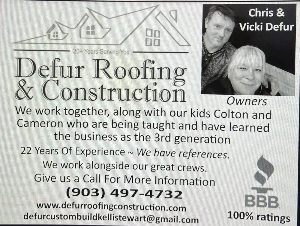 Slide of DeFur's Custom Builders