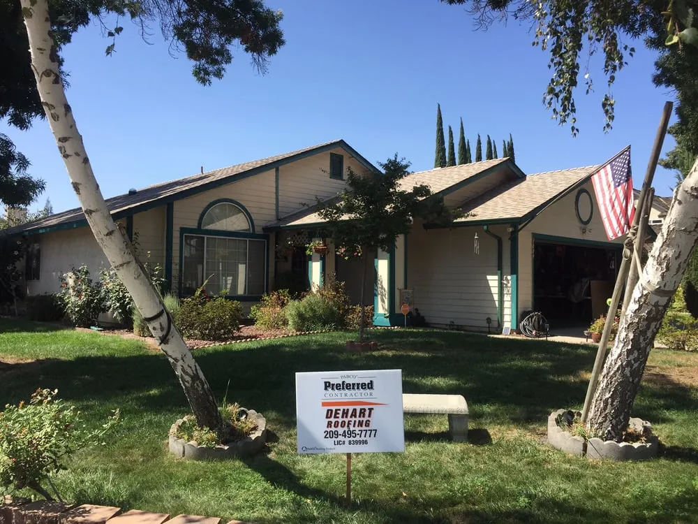 Slide of Dehart Roofing