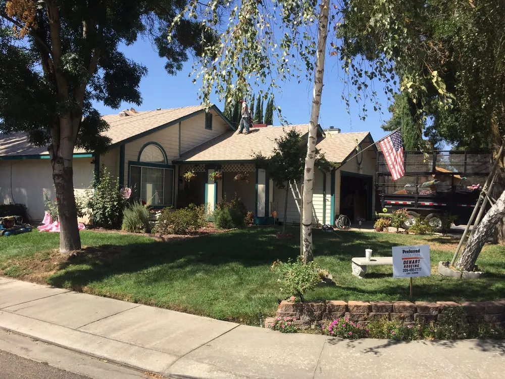 Slide of Dehart Roofing