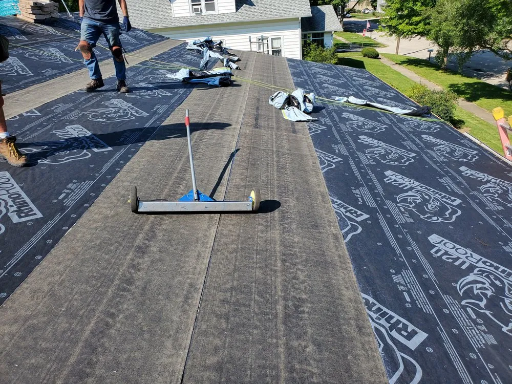 Slide of Dekalb Roofing