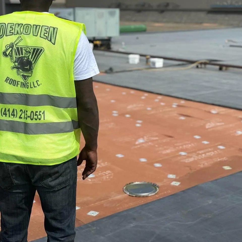 Slide of Dekoven Roofing