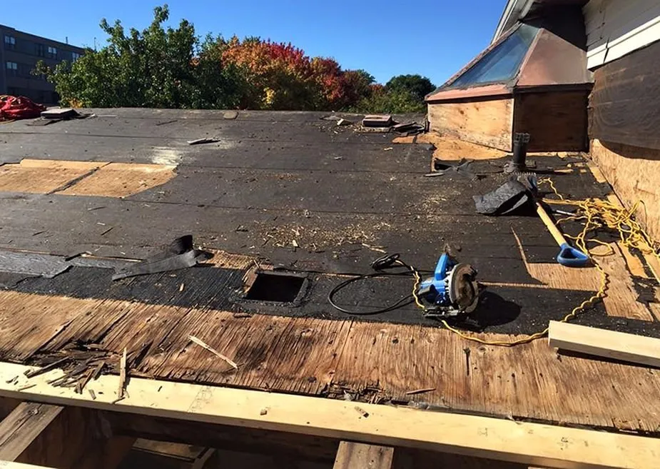 Slide of Delaney Park Roofing